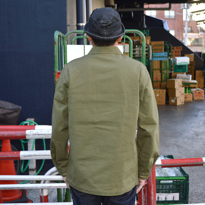 BUZZ RICKSON'S "BR15123" COAT, U.S. Marine Corps M-1944 Herringbone