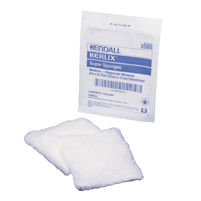 Cardinal Health Kerlix Sterile USP Type VII Fluff Dressing, 6 x 6-3/4 Inch, 12-Ply