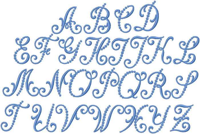 CARNATION MONOGRAM FONT