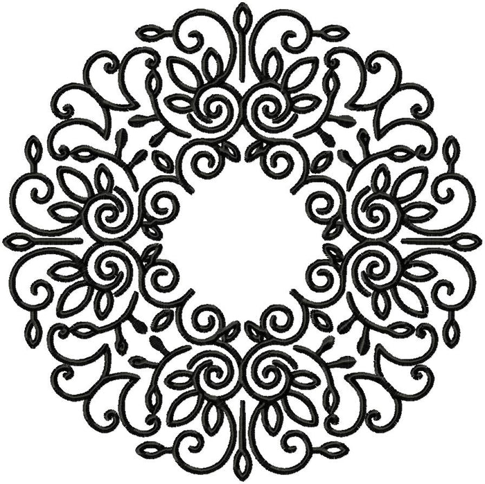 CIRCLE CURLEY FRAME