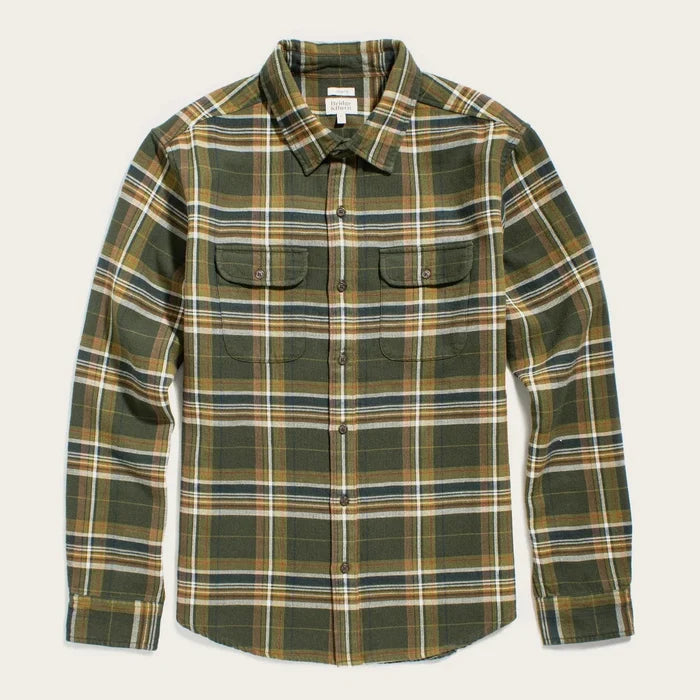 Cole Slim Shirt | Green Mountain Plaid | Bridge & Burn