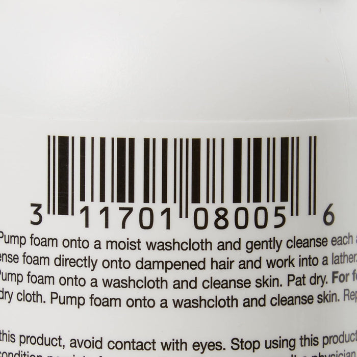 Coloplast Bedside-Care No-Rinse Foaming Body Wash, Shampoo & Incontinent Cleanser, 8 fl oz