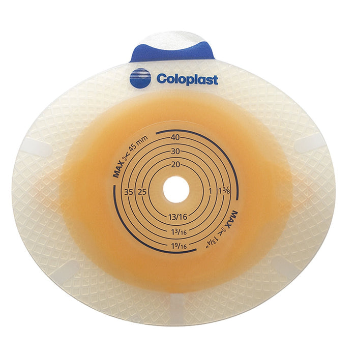 Coloplast SenSura Click Two-Piece Ostomy Skin Barrier, Flat, Pre-Cut, 50 mm Flange, 1 3/8" (35 mm) Opening, Box of 5 - 10023-Box - LL Medico