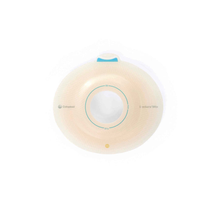 Coloplast SenSura Mio Click Two-Piece Skin Barrier, Deep Convex, 60 mm Flange, Blue