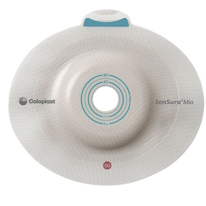 Coloplast SenSura Mio Click Ostomy Barrier, Trim to Fit, Red, 50 mm Flange, 5/8-1 3/16" Opening - 16951 - LL Medico