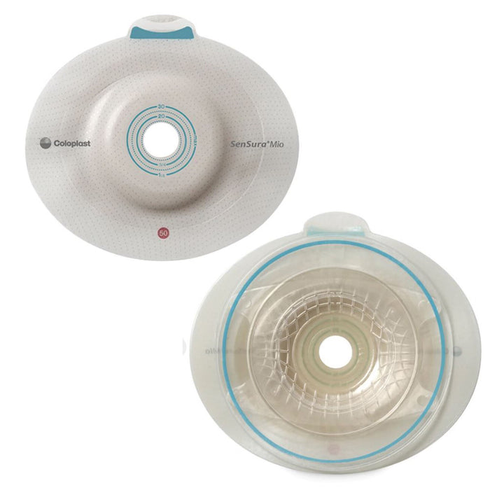 Coloplast SenSura Mio Click Ostomy Barrier, Trim to Fit, Red, 50 mm Flange, 5/8-1 3/16" Opening - 16951 - LL Medico