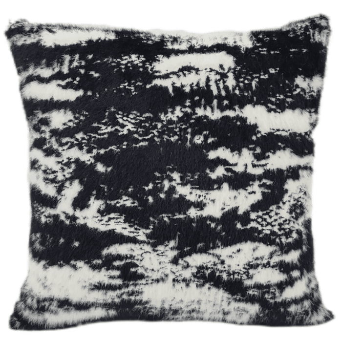 Comallo Faux Monochrome Neutral Two-Toned Cushion - 43x43cm Textiles