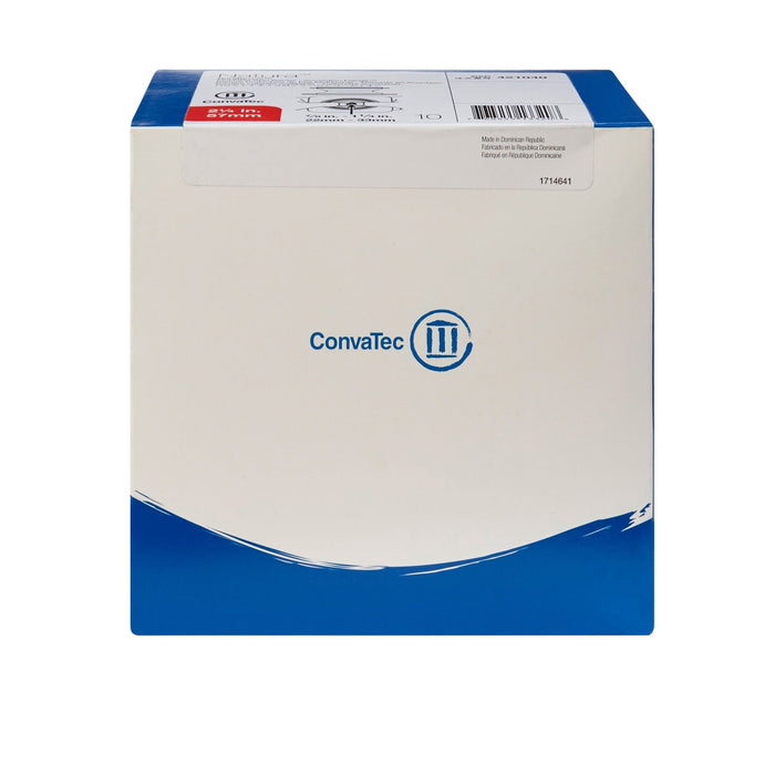 ConvaTec Natura Two-Piece Skin Barrier, Accordion Flange, Moldable, 57 mm Flange