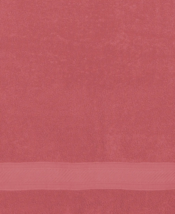 Cotton Terry Ultrasoft and Durable Solid Bath Towel - Garnet Rose