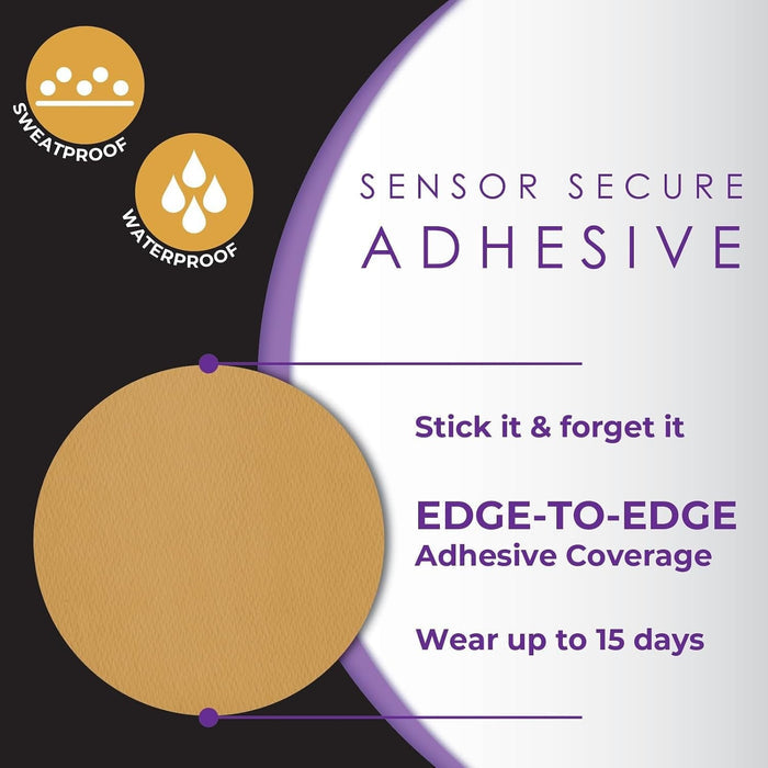 CoverGuard Overpatches for Dexcom G7, Tan, 25 Count - 101-201T-Pack - LL Medico