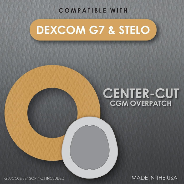 CoverGuard Sensor Overpatch for Dexcom G7, Tan, 25 Count - 101-200T-Pack - LL Medico