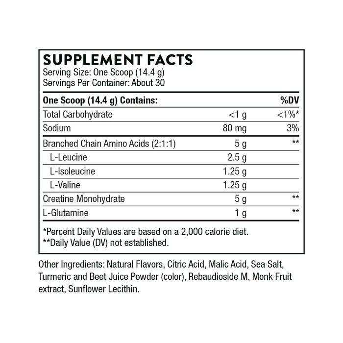 Creatine + BCAAs - Peach Mango