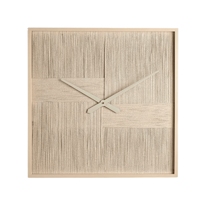 Daisy Cream Threaded Decorative Wall Clock Accessories