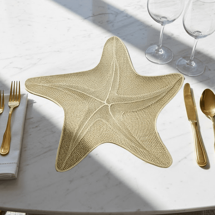 Darya Gold Starfish Placemat Accessories
