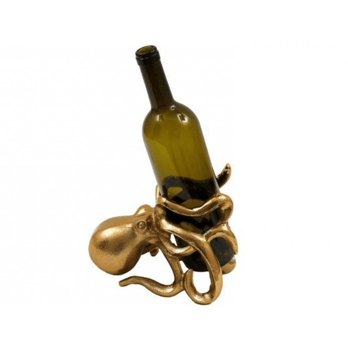 Decorative Gold Octopus Bottle Holder Accessories