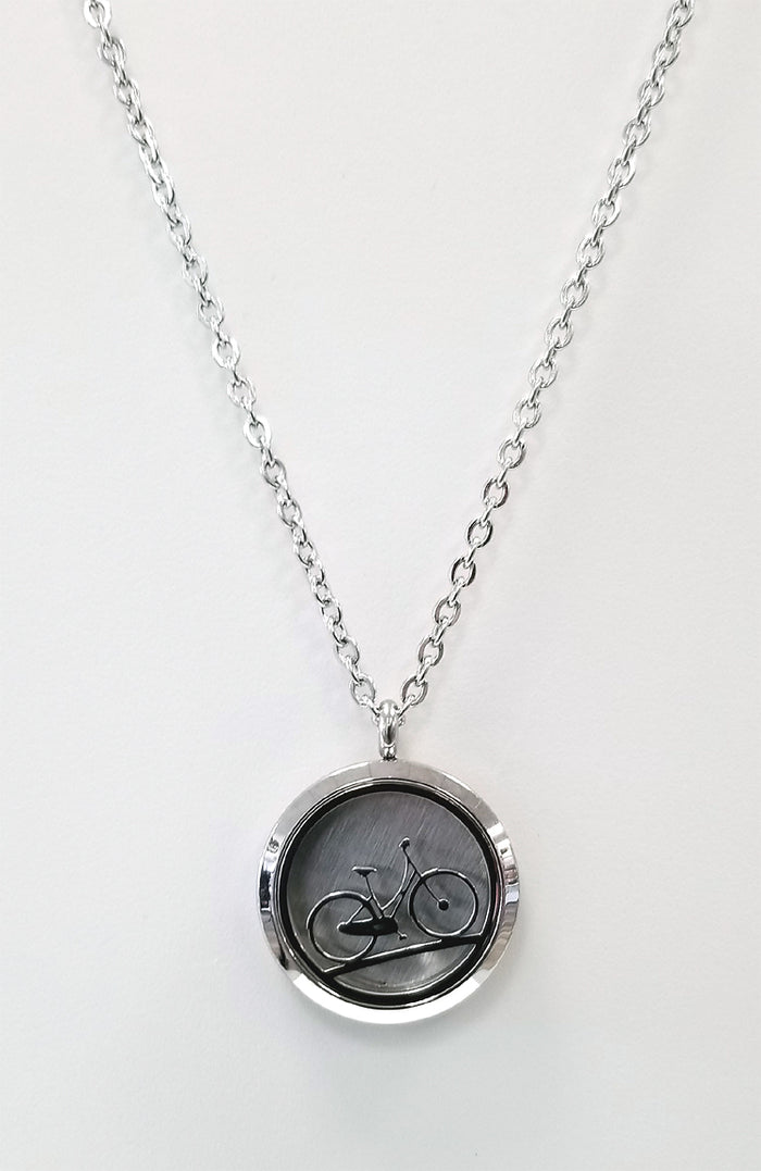 Diffuser Necklace - Bicycle