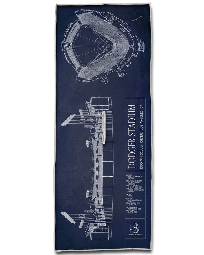 Dodger Stadium Golf Towel