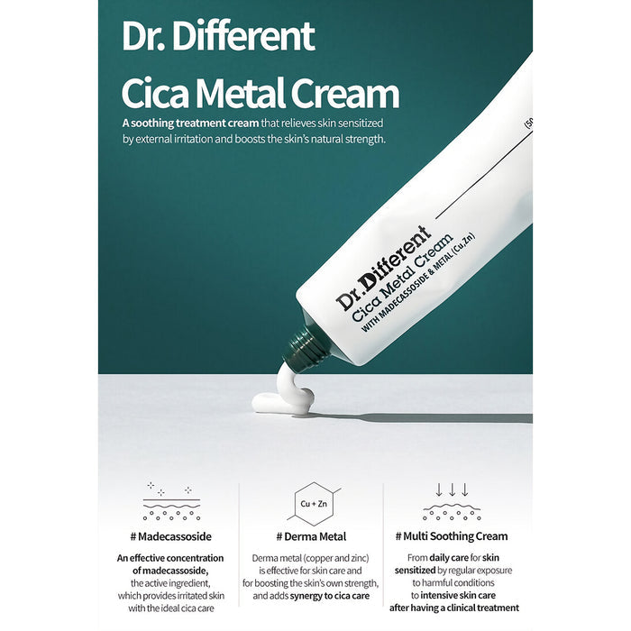 [Dr.Different] Cica Metal Cream info