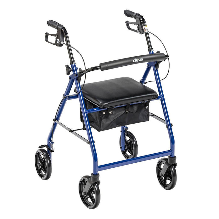 Drive Aluminum Rollator, Blue - R728BL - LL Medico
