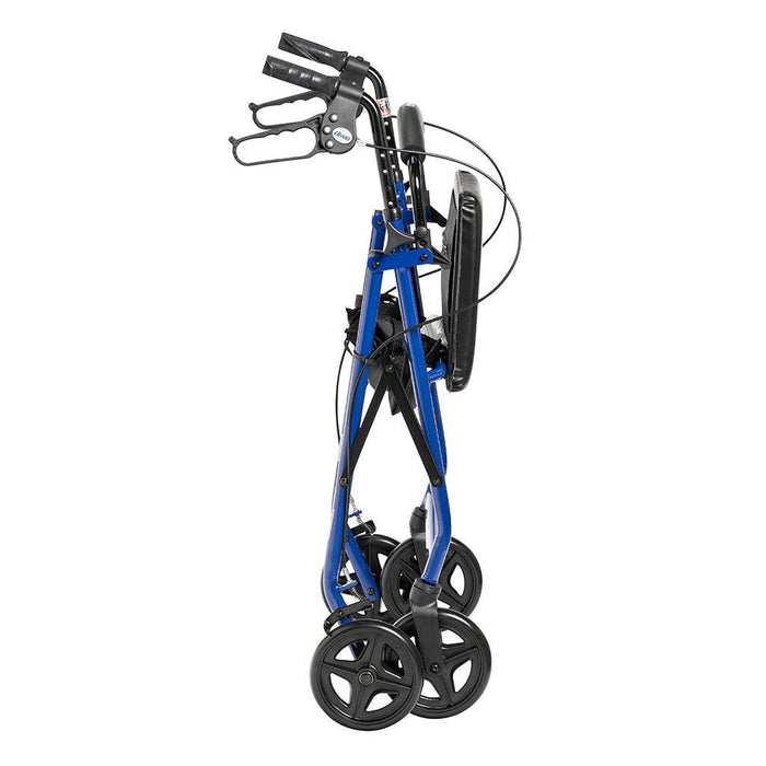 Drive Aluminum Rollator, Blue - R728BL - LL Medico