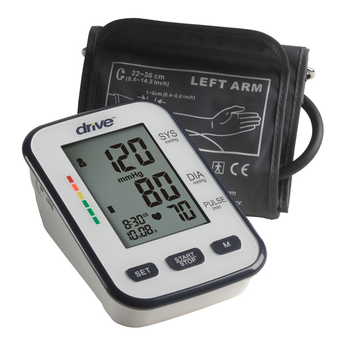 Drive Deluxe Automatic Blood Pressure Monitor, Upper Arm, Medium Cuff - BP3400-Single - LL Medico