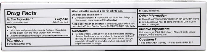 Dynarex We Care Zinc Oxide Ointment Skin Protectant - 1190-Single - LL Medico
