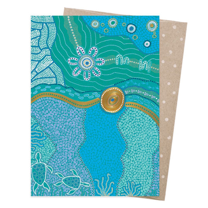 Earth Greetings Card - Domica Hill - Our Favourite Place