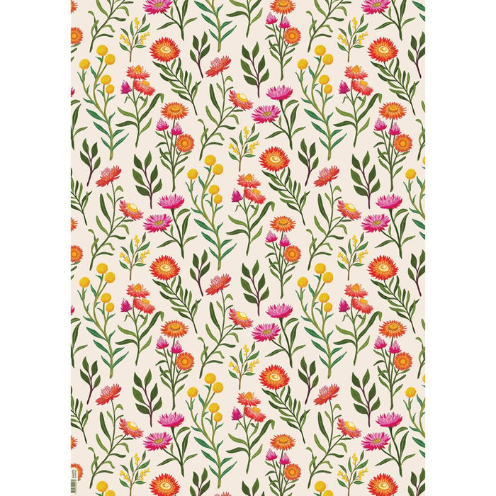 Earth Greetings Folded Wrapping Paper - Everlasting Love