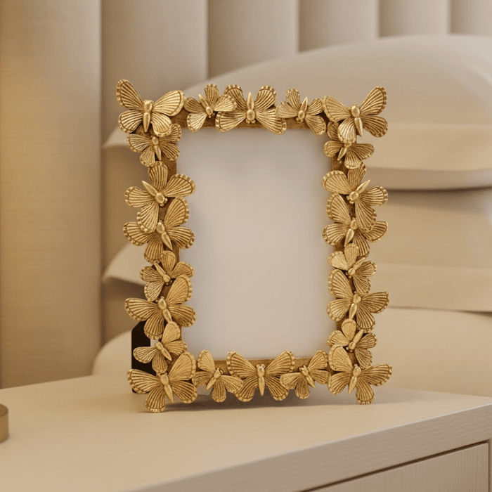 Elysia Gold 3D Butterfly Photo Frame- 5x7" Accessories