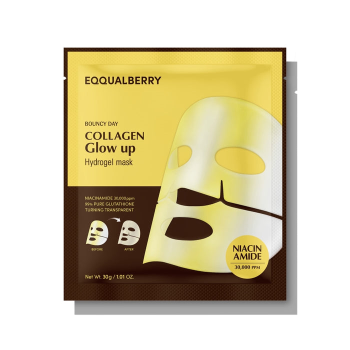 [EQQUALBERRY] Collagen Glow Up Hydrogel Mask