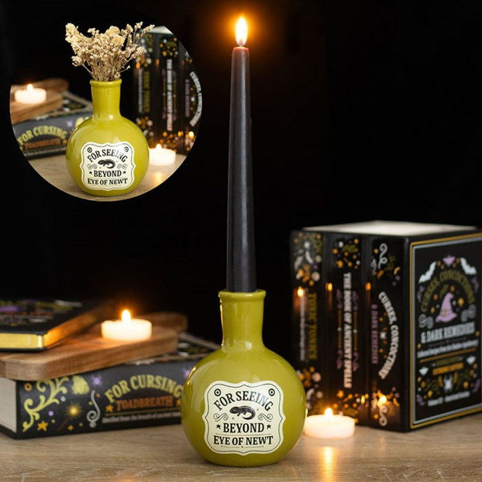 Eye of Newt Potion Bottle Vase and Candle Holder 🇬🇧