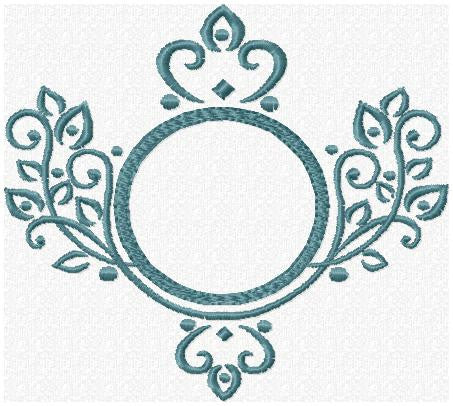 Fancy Circle Frame