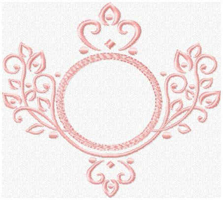 Fancy Circle Frame