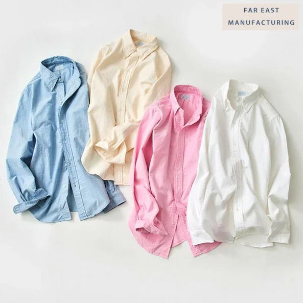FAR EAST MANUFACTURING "00-001" Oxford B.D Shirt FEM