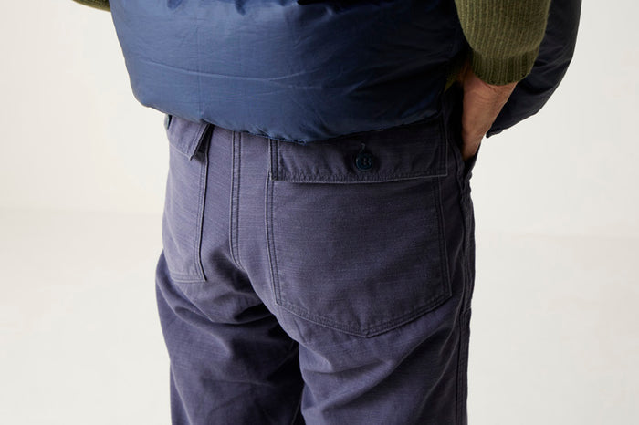 FAR EAST MANUFACTURING "FEM-001 NAVY" Utility Pant NAVY FEM