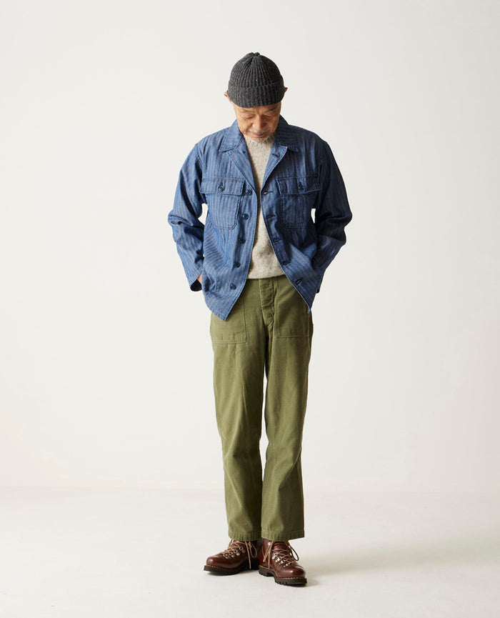 FAR EAST MANUFACTURING "Utility Shirt Herringbone" FEM