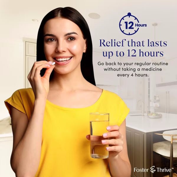 Foster & Thrive Chest Congestion Relief PE Tablets, 50 ct - 70677105601 - LL Medico