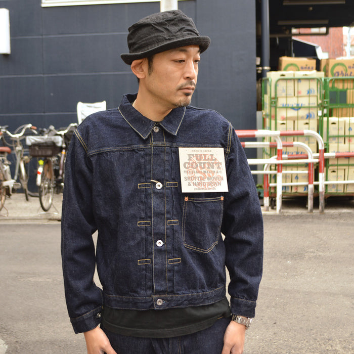 FULL COUNT "S2107SS" WWII Model 11.5oz Denim Jacket