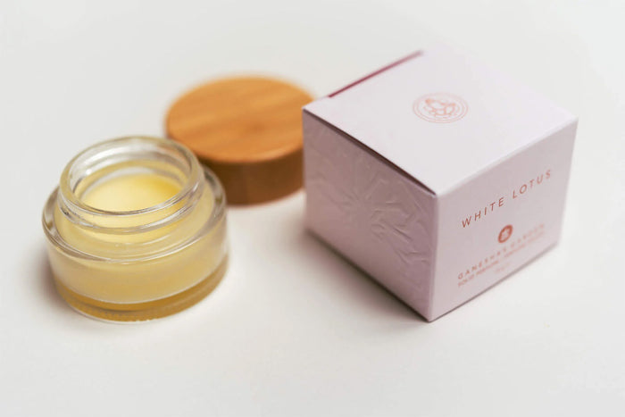 Ganesha's Garden Solid Perfume - White Lotus