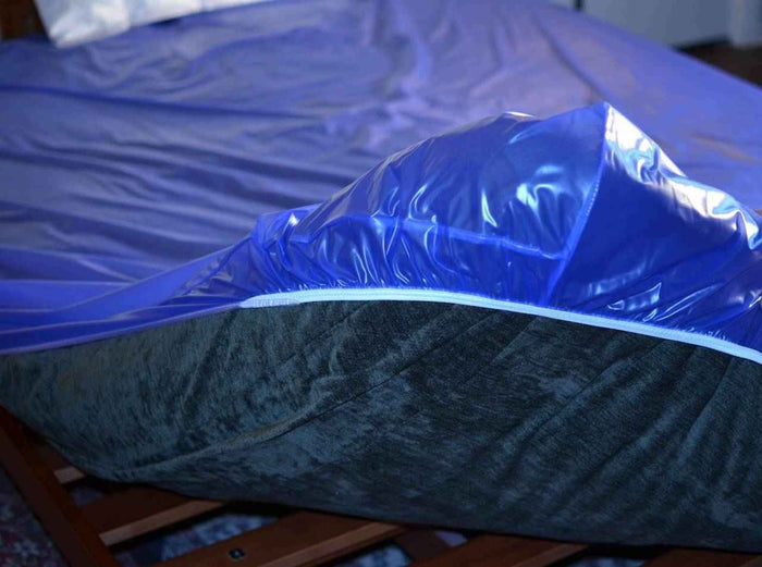 Gary Heavy Duty Plastic Mattress Cover Protector, California King - GMC-CAL-KING-ELASTIC-MILKY7-8 - LL Medico