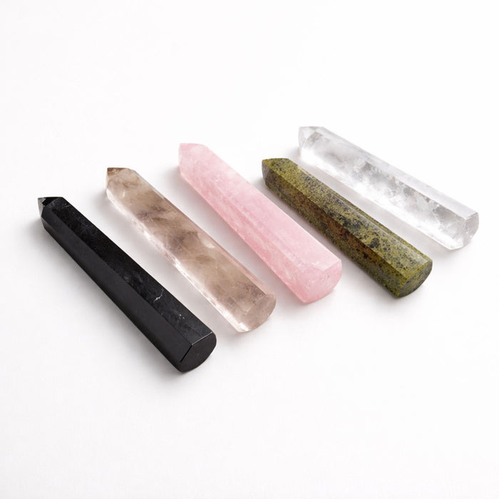 Gemstone Six Face Obelisk Point approx 11cm - Black Tourmaline 🇬🇧