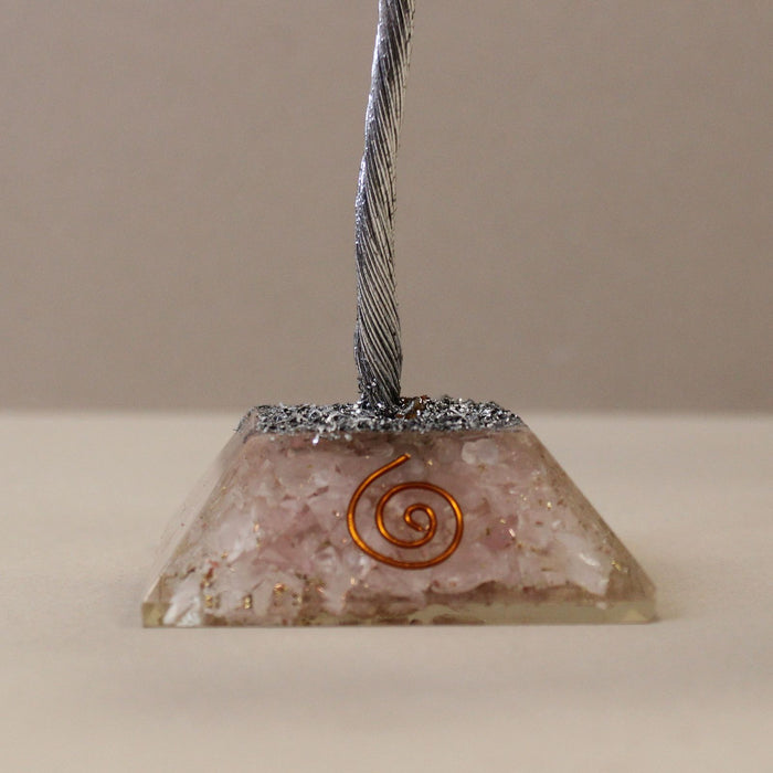 Gemstone Tree with Organite Base - 160 Stone - Rose Quartz 🇬🇧