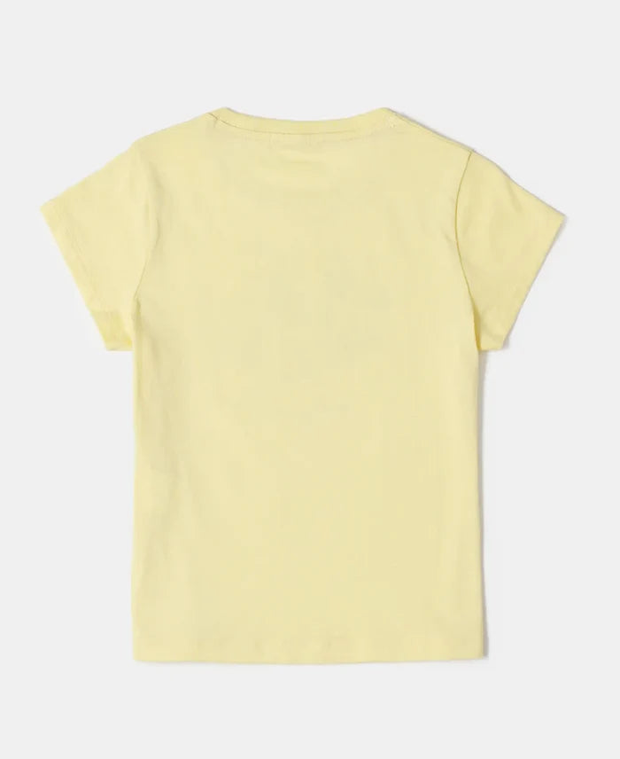 Super Combed Cotton Graphic Printed T-Shirt - Popcorn-2