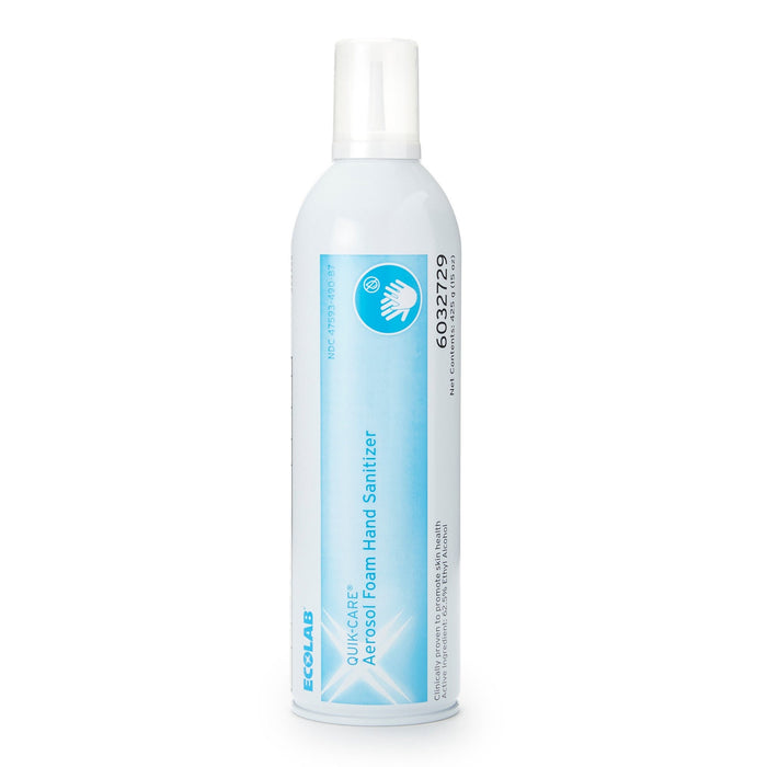 GOJO Quik-Care Foam Hand Sanitizer, 15 oz. Aerosol Can