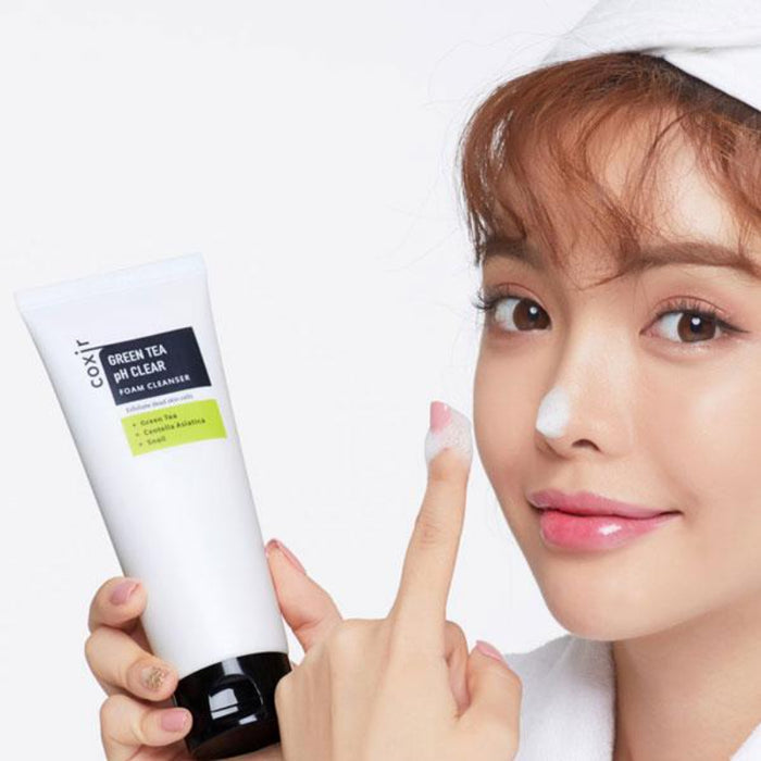 Greentea pH Clear Cleanser - Korean-Skincare