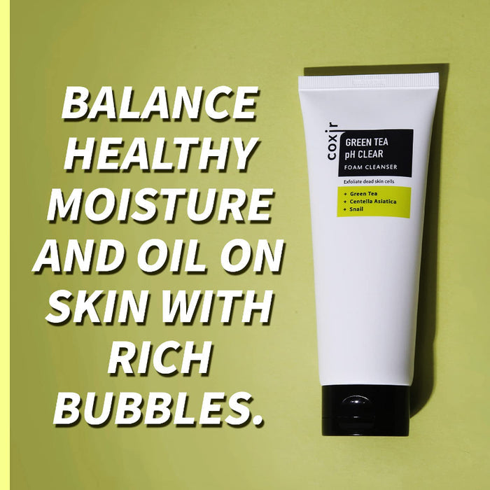 Greentea pH Clear Cleanser - Korean-Skincare