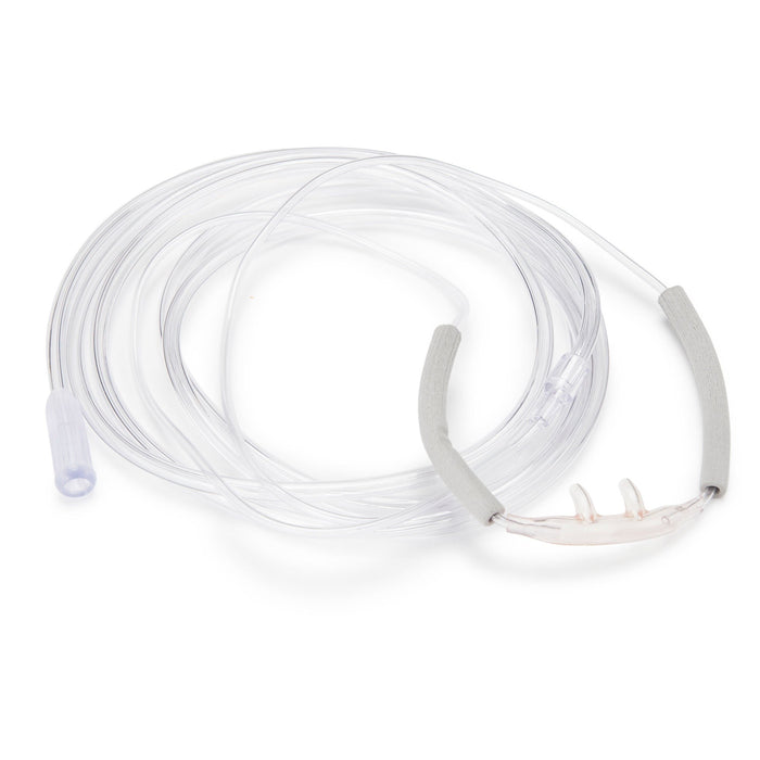 Halyard Nasal Cannula with Ear Cushion, Adult, 7' Tubing - 1600TLC-7-25-Single - LL Medico