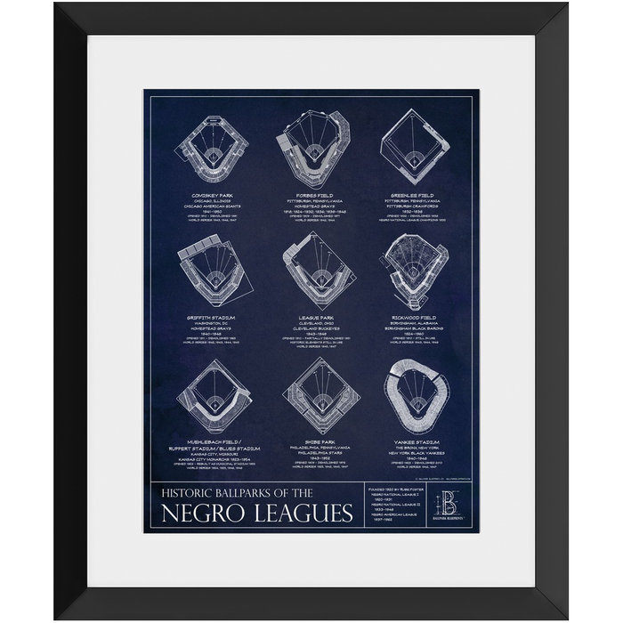12x16" Framed Print - Black