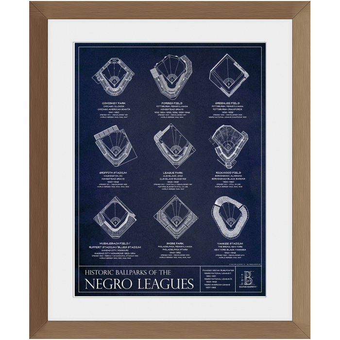 18x24" Framed Print - Walnut