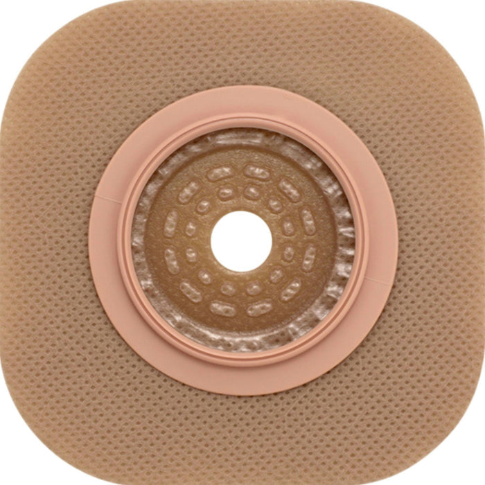 Hollister New Image Flat CeraPlus Two-Piece Skin Barrier, Square, Pre-Cut, 2-1/4 Inch Flange